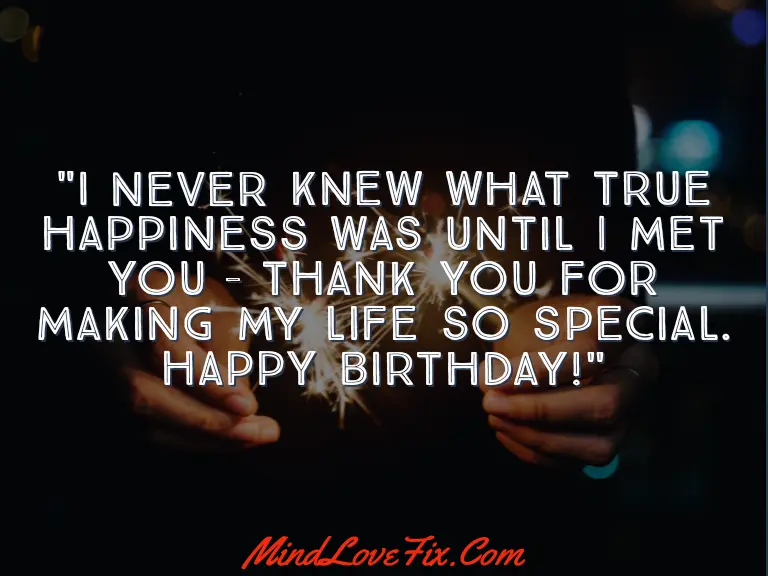 Short Love Quotes For Him On His Birthday 