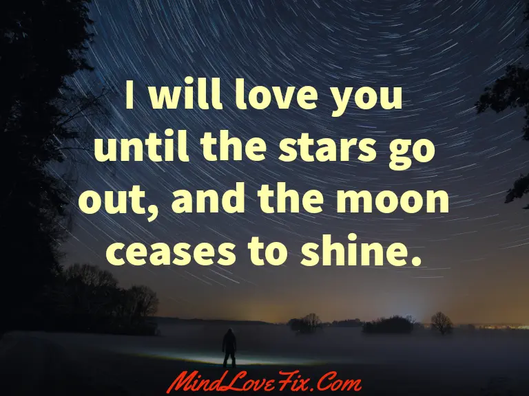 Love Quotes About Stars In The Sky 