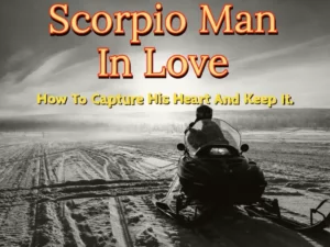 Scorpio man in love
