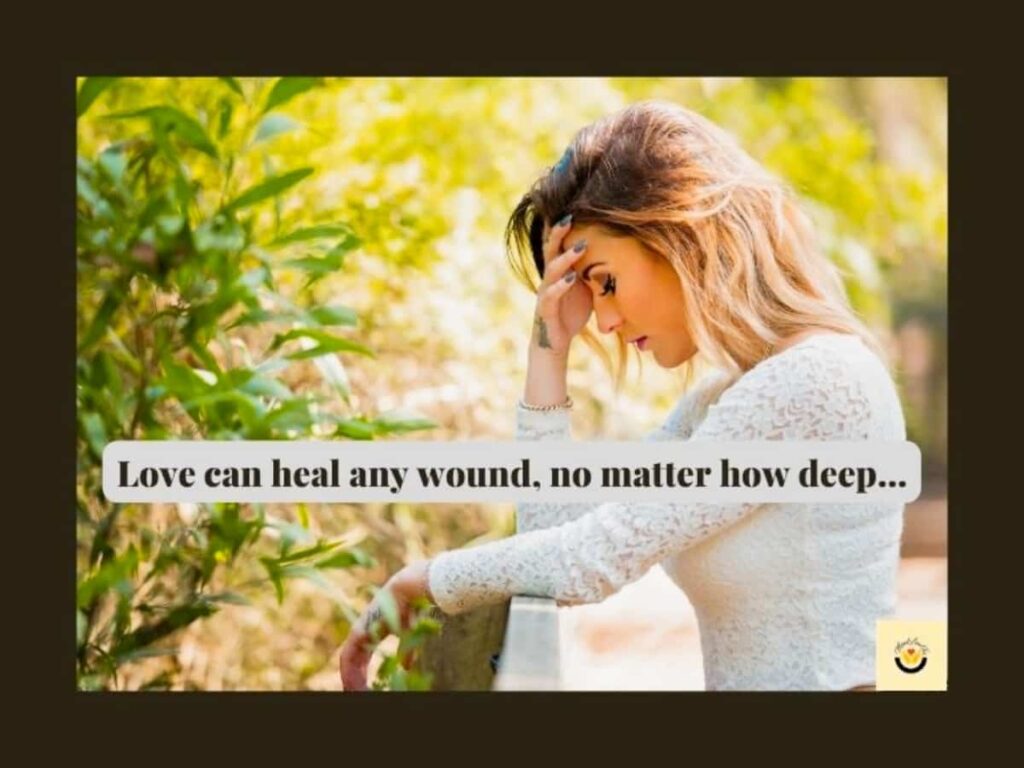 love heals quotes
