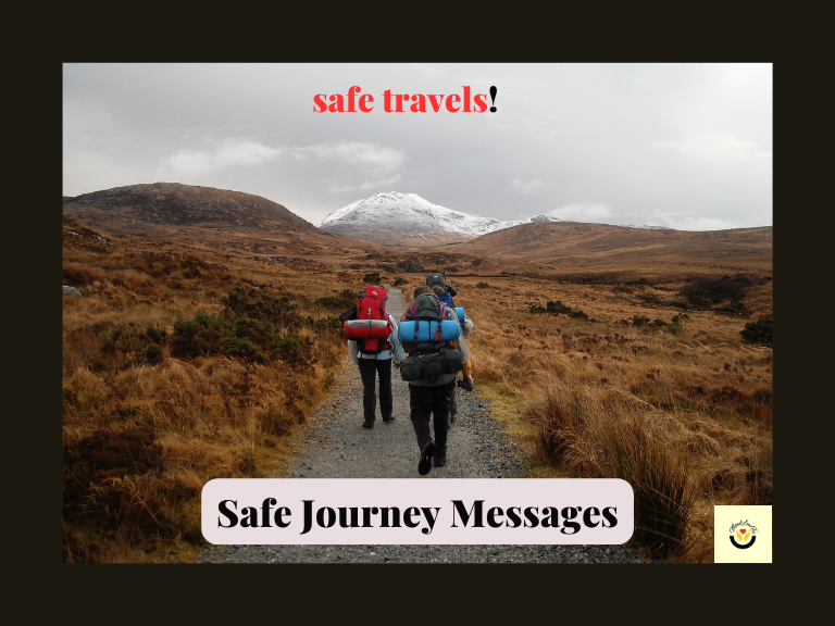 safe journey messages